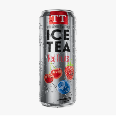 Tea Time Strawberry Iced Tea, 330ml