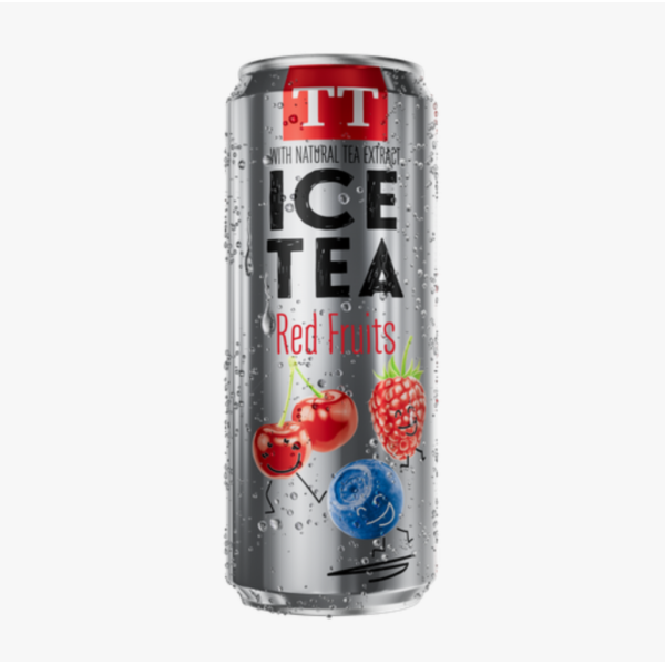 Tea Time Strawberry Iced Tea, 330ml