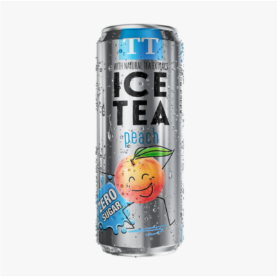 Tea Time Sugar Free Peach Iced Tea, 330ml