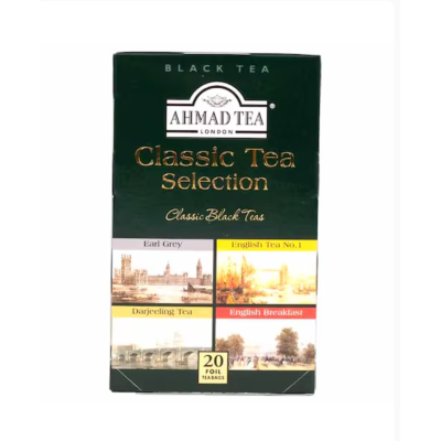 Ahmad Tea Classic Selection Tea Bags - 20 Bags