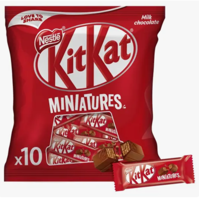 Kit Kat Miniature Chocolate Bag, 110 gm