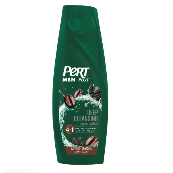 Pert Plus Men 4in1 Deep Cleansing Shampoo Caffeine & Charcoal 360 ml