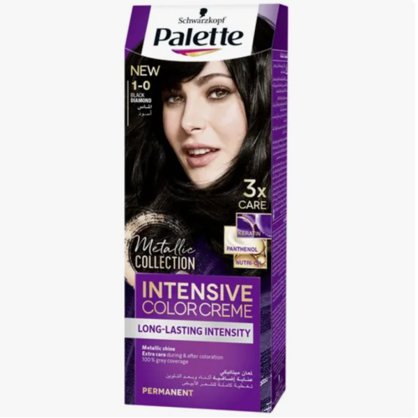 Schwarzkopf Palette Intensive Color Cream 1-0 Black