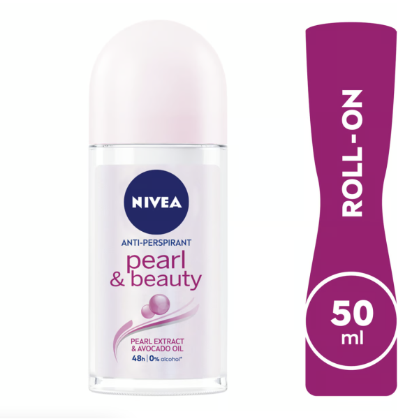 Nivea Antiperspirant Roll-on for Women Pearl & Beauty 50 ml