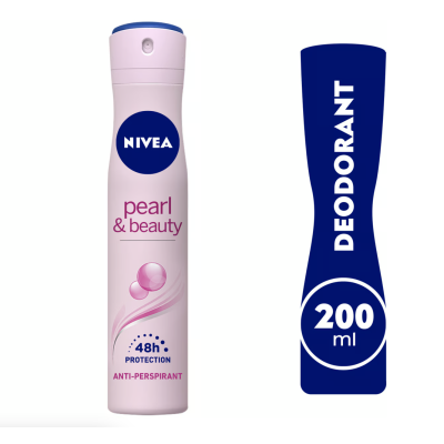 Nivea Deodorant Spray Pearl & Beauty With Pearl Extract 200 ml