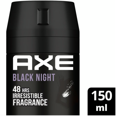 Axe Black Night 48H Fresh Body Spray Deodorant 150 ml