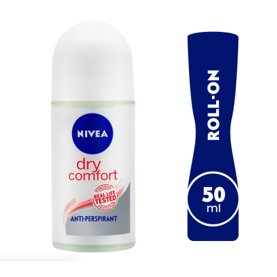 Nivea Antiperspirant Roll-on for Women Dry Comfort 50 ml