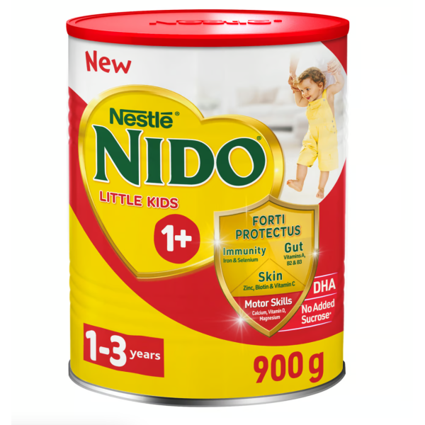 Nestle Nido Little Kids 1+ Growing Up Milk For Toddlers 1-3 Years 900 g