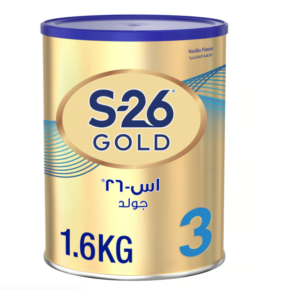 Nestle S26 Gold Stage 3 Growing Up Formula From 1-3 Years 1.6 kg