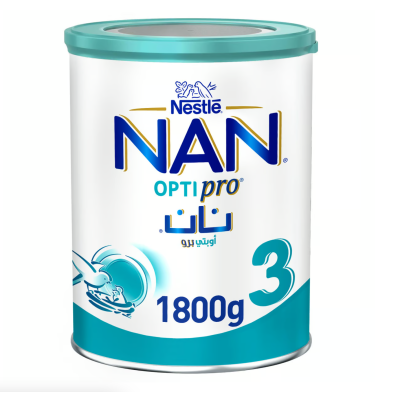 Nestle NAN Optipro Stage 3 Growing Up Formula From 1 to 3 year 1.8 kg