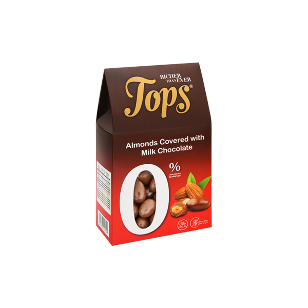 شوكولاتة توبس دراجيه باللوز