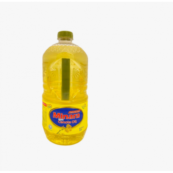 Minara Pure Canola Oil 3 Liters