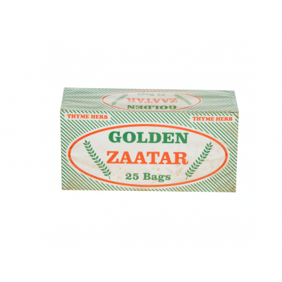 Golden Zaatar Thyme Herb 25 Teabags