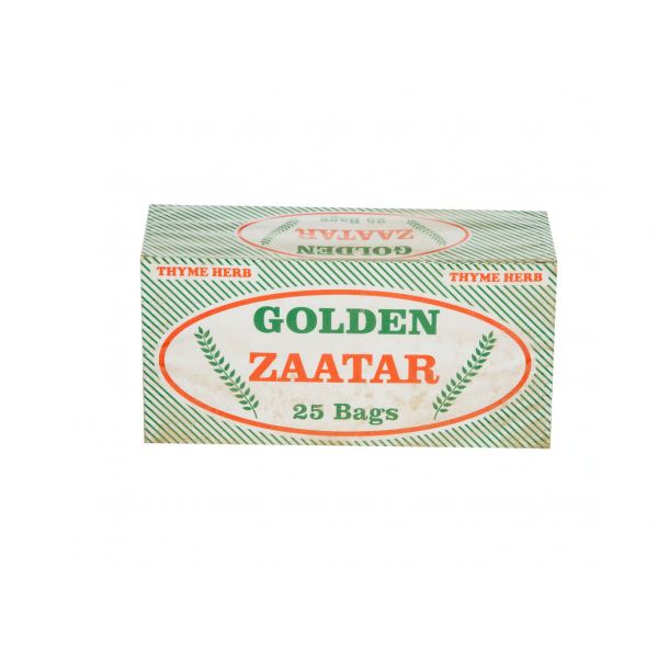 Golden Zaatar Thyme Herb 25 Teabags