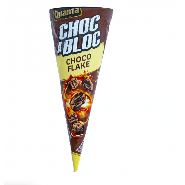 Quanta Ice Cream Cone Choco Flake 120 ml