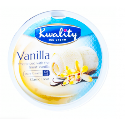 Kwality Vanilla Ice Cream 125 ml