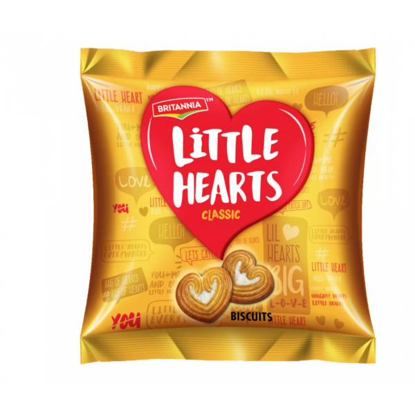 Britannia Little Hearts Classic Biscuits 50.5 g