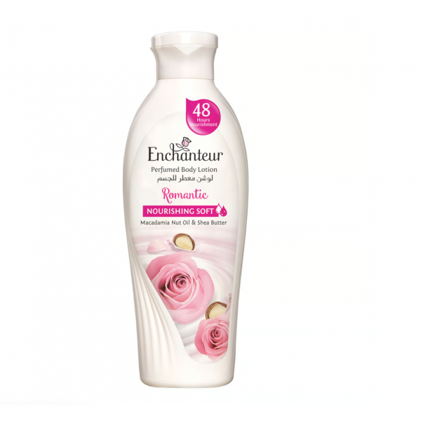 Enchanteur Nourishing Soft Romantic Lotion with Macadamia Nut Oil and Shea Butter 250 ml