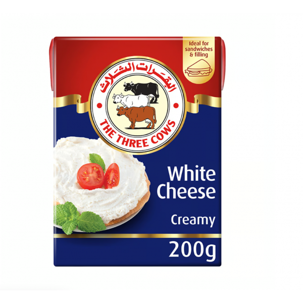 The Three Cows Firm Feta Cheese 200 g