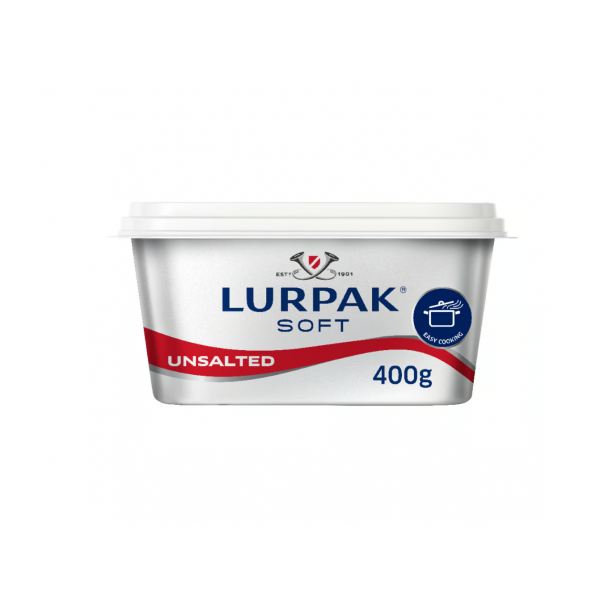 Lurpak Soft Butter Unsalted 400 g