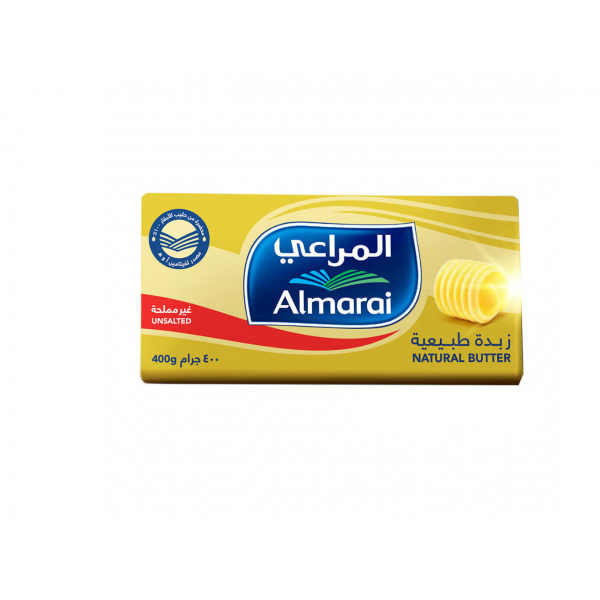 Almarai Natural Butter Unsalted 400 g