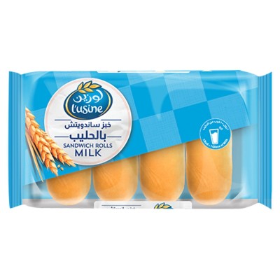 l’usine Milk Sandwich Rolls x4 50g